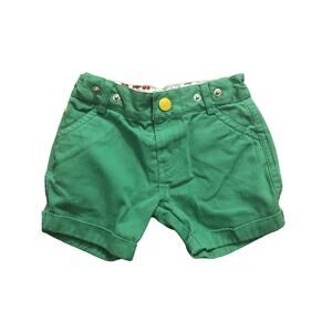 Little Bird Green Shorts 9-12m